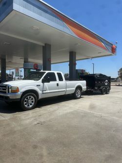 Truck & Dump trailer for yard/site cleaning
