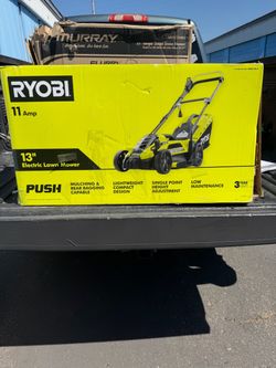Ryobi 13" 11 Amp Electric Push Lawn Mower