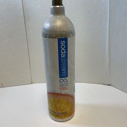SodaStream 130L CO2 Carbonator Canister 33oz Empty Replacement Tank Soda Stream