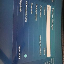 Samsung TV 55inch Curve 