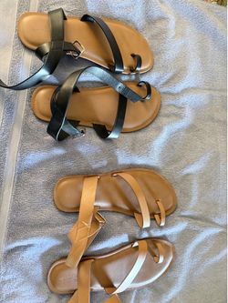 Cute summer sandals size 8