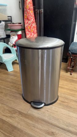 Stainless Steel Step Trash Can