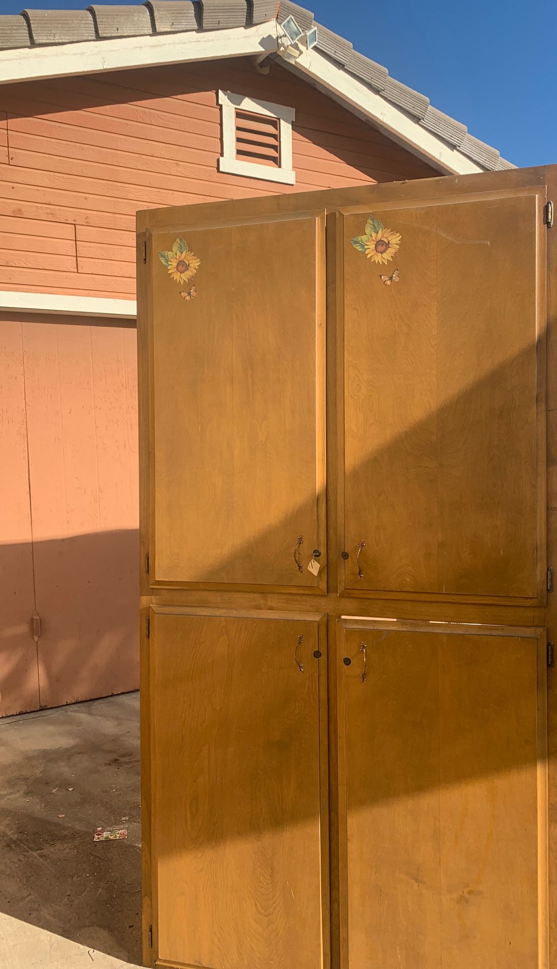 Two free cabinets