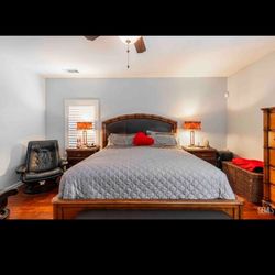 Ekornes Leather Recliner And Foot Stool