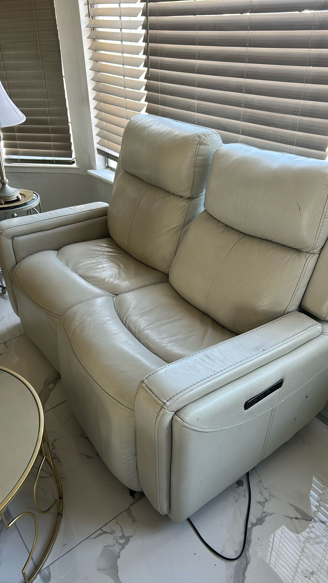 Leather Real Sofa Recliners