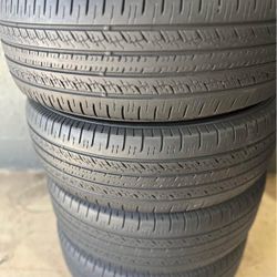 225/65/r17 Dunlop PT20 ALL FOUR (4) TIRES 