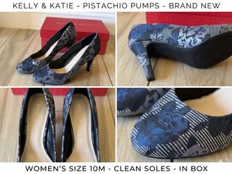BRAND NEW Kelly & Katie Patterned Pumps / Heels - Women's Size 10M