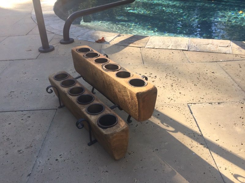 Wooden Sugar Molds for Fireplace