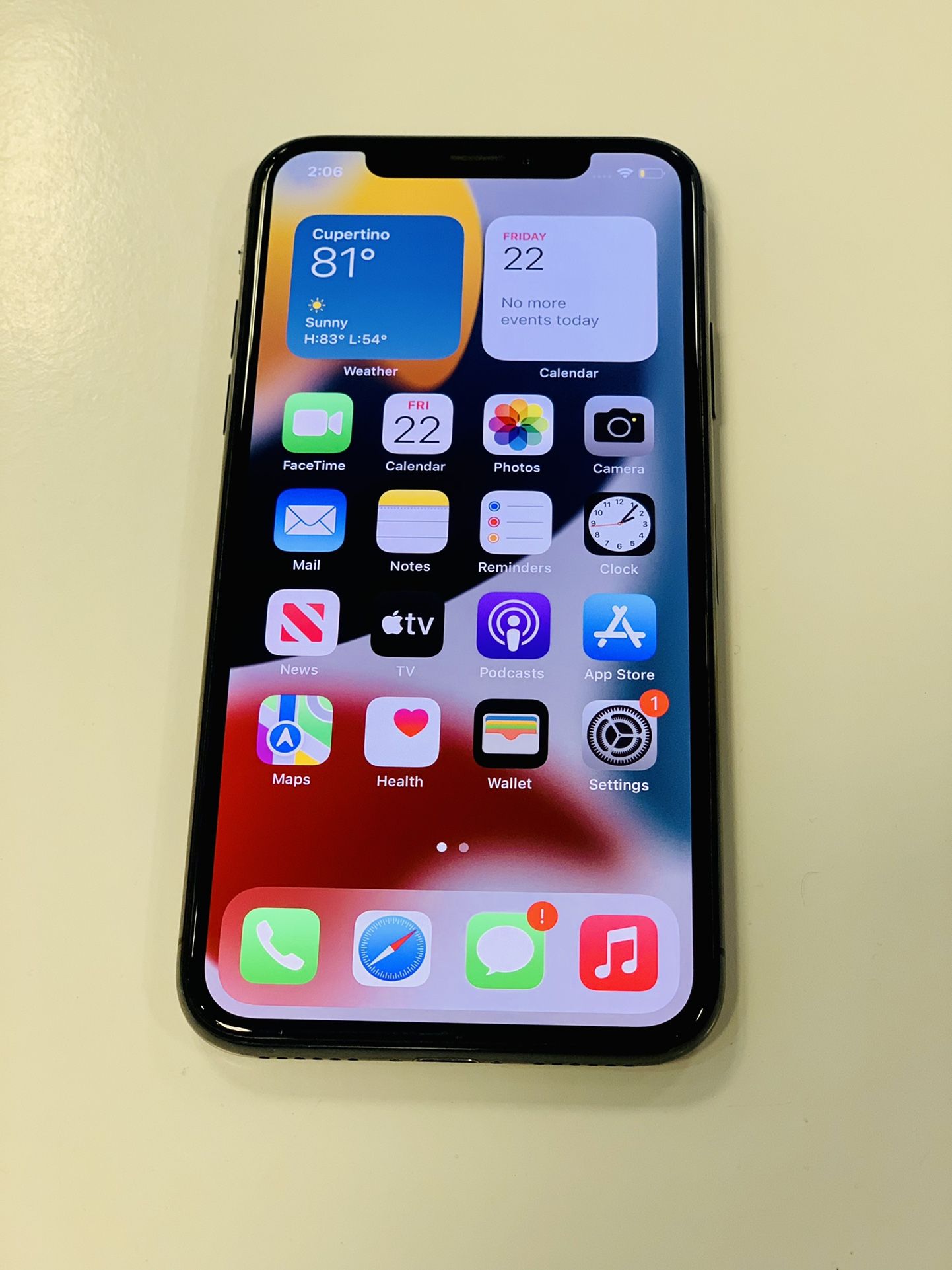 IPhone X 64GB Fully unlocked