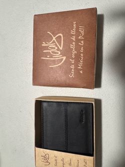 Real leather wallet