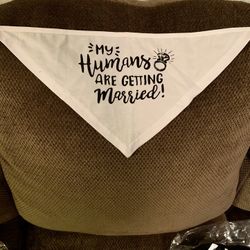 NWT Pet Scarf For Engagement/Wedding