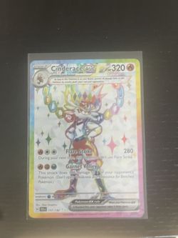 Cinderace Ex Tera Full Art 157/142