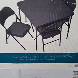 Table And Chairs  New Set