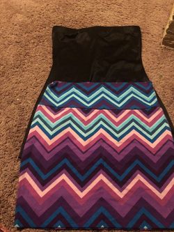 Pandora blouse with heart hips skirt size small