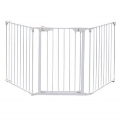 VINGLI Fireplace Baby Gate Metal Barrier Christmas Tree Fence Fireplace Safety Fence 25/74/120/188 inch Wide