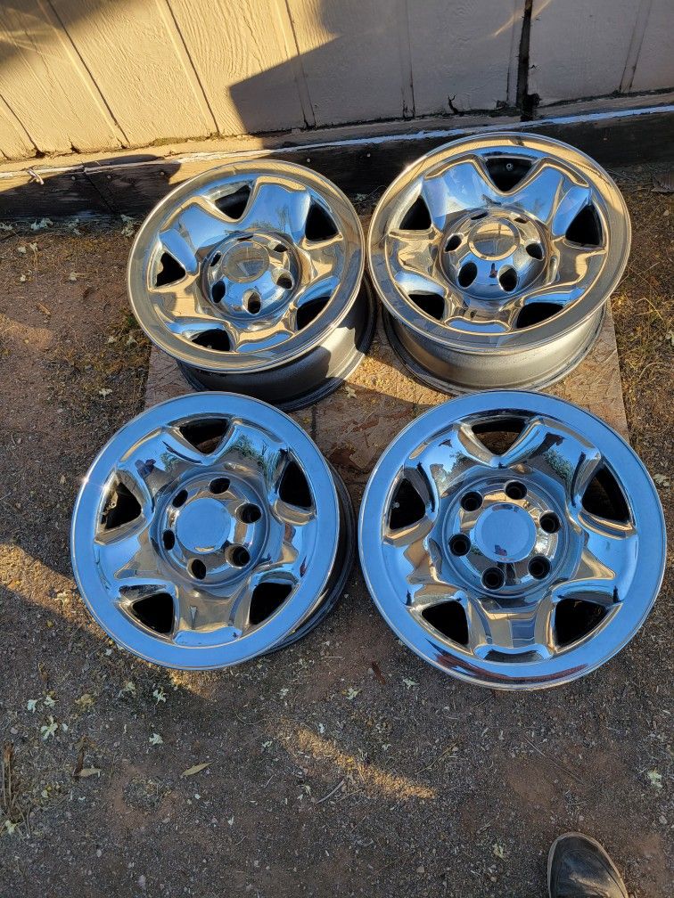 Rines con sensores tps para toyota chevy nissan 6x139.7 $ 50 x los 4