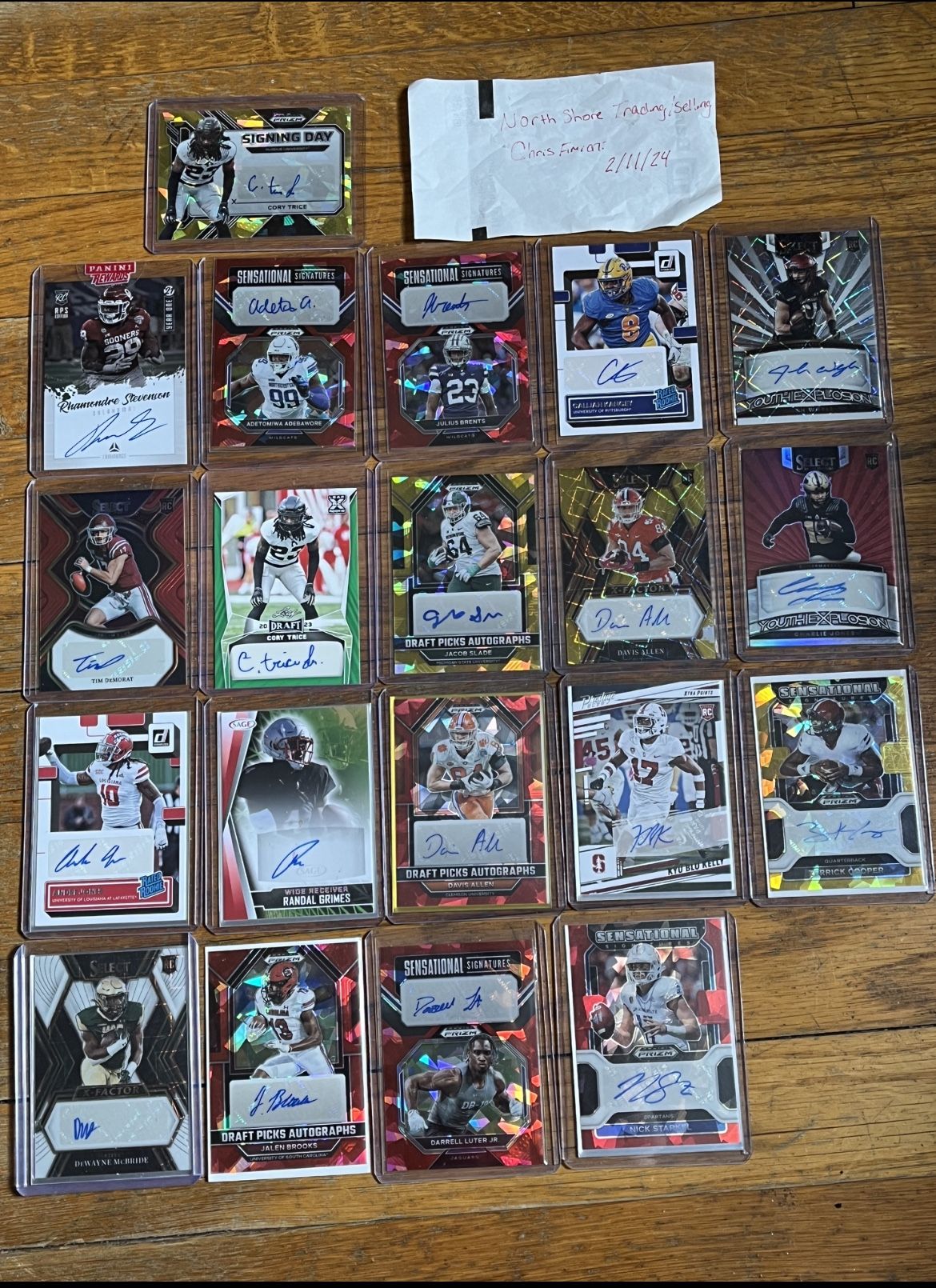 NFL/NCAA Football Autos