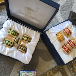 Faberge Napkin Ring Holder