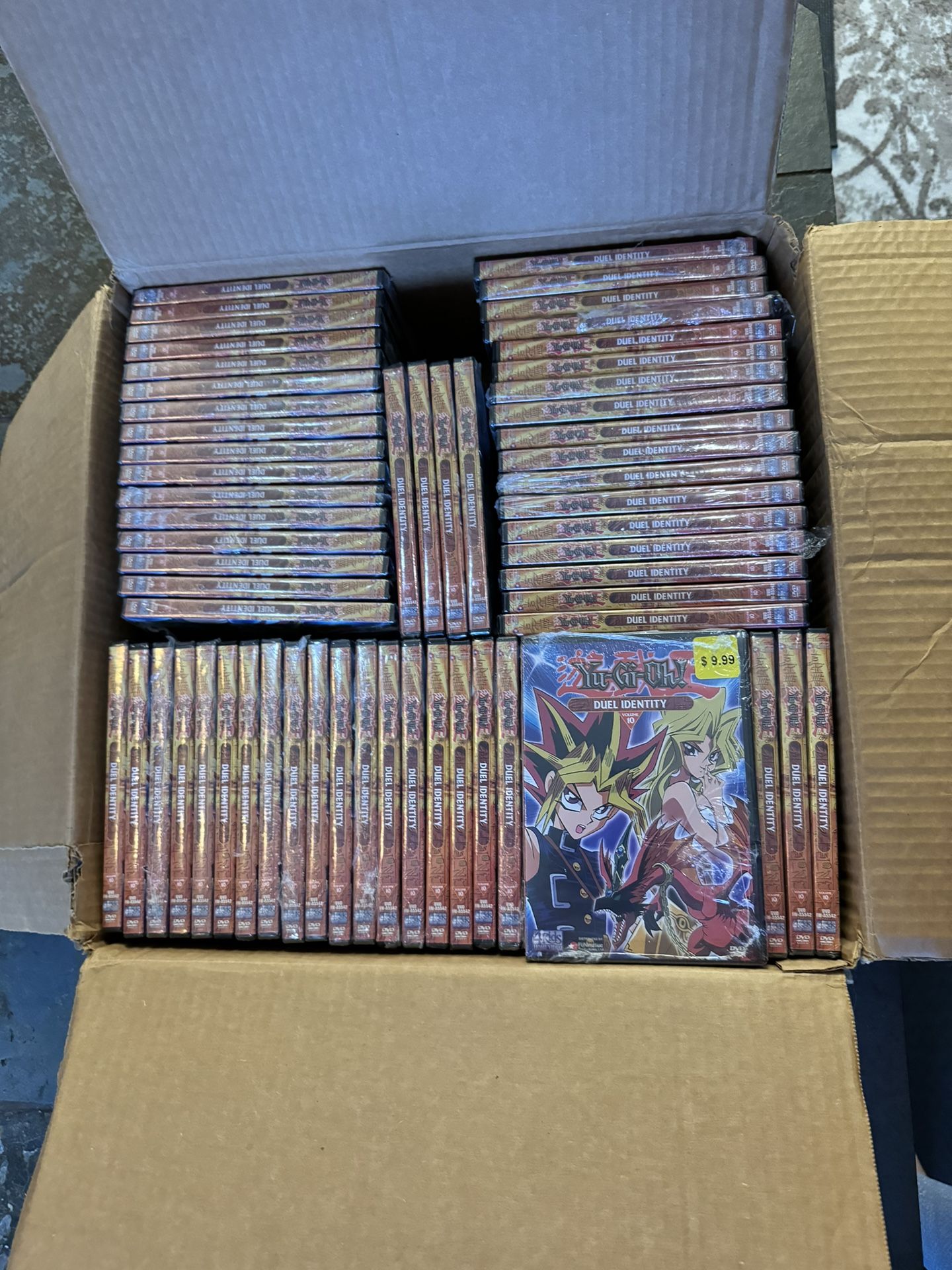 Yu-Gi-Oh Duel Identity Volume 10 Anime DVDs Quantity 85 New Sealed