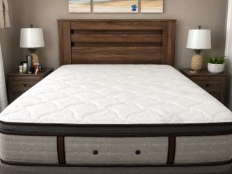 Stearns & Foster Estate Megan-Rose Luxury Plush Euro Pillowtop – Queen Mattress