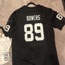 Brock Bowers Las Vegas Raiders Nike Player Game Jersey - Black