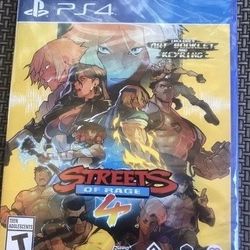 Streets Of Rage 4 *BRAND NEW* PlayStation 4