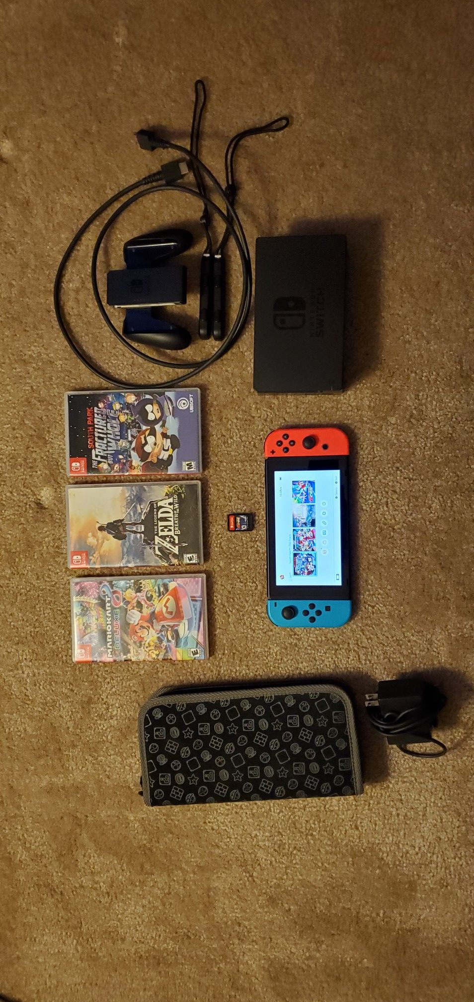 Nintendo Switch bundle with extras