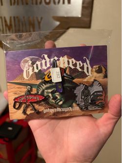 Rare god speed pins