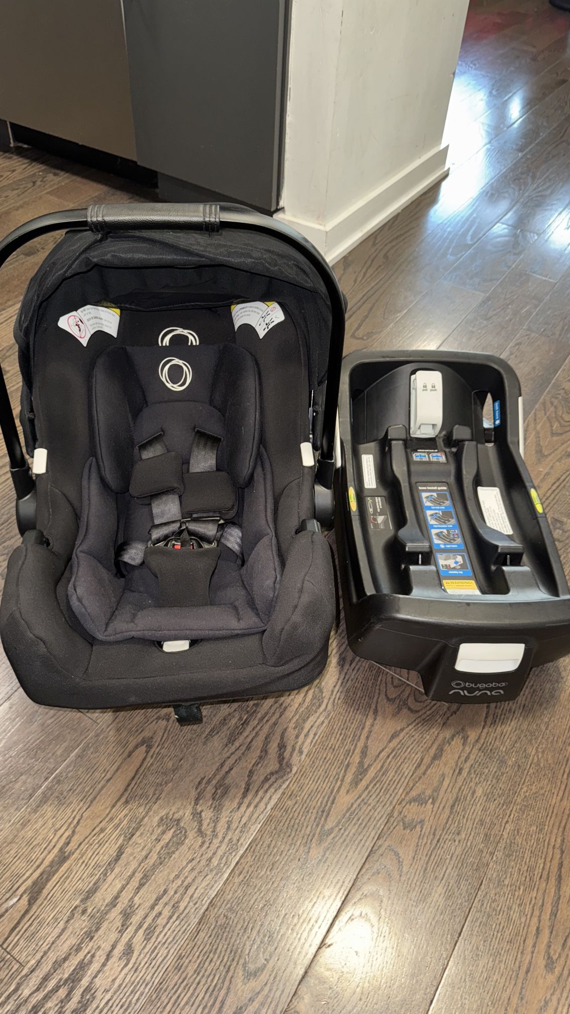 Bugaboo Turtle Air Shield By Nuna With Recline Base