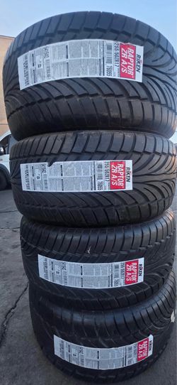 4 NEW TIRES RIKEN 255/50/17