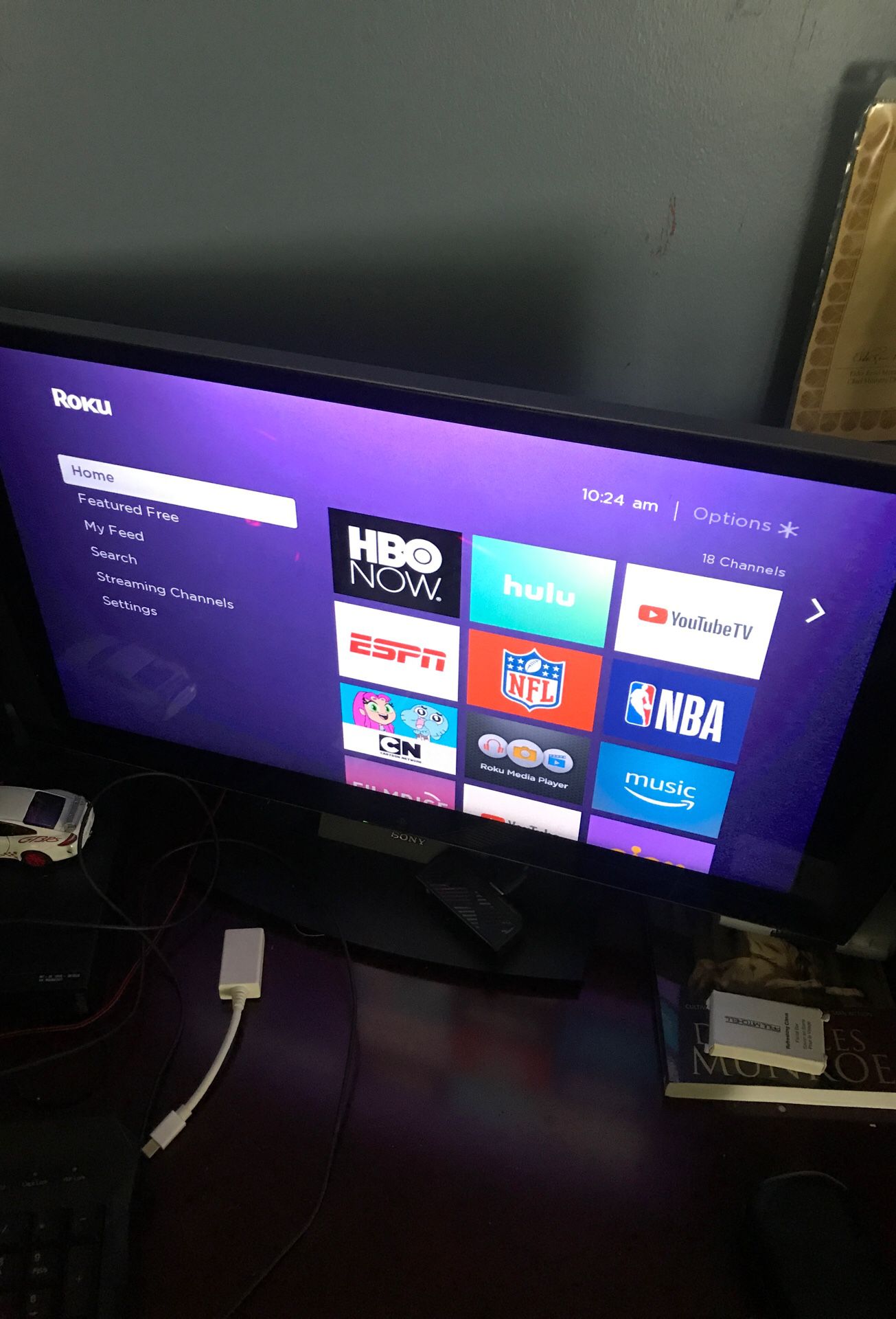 Sony 3d Display with Roku