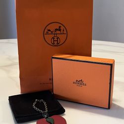Hermès Petit H Apple Bag Charm
