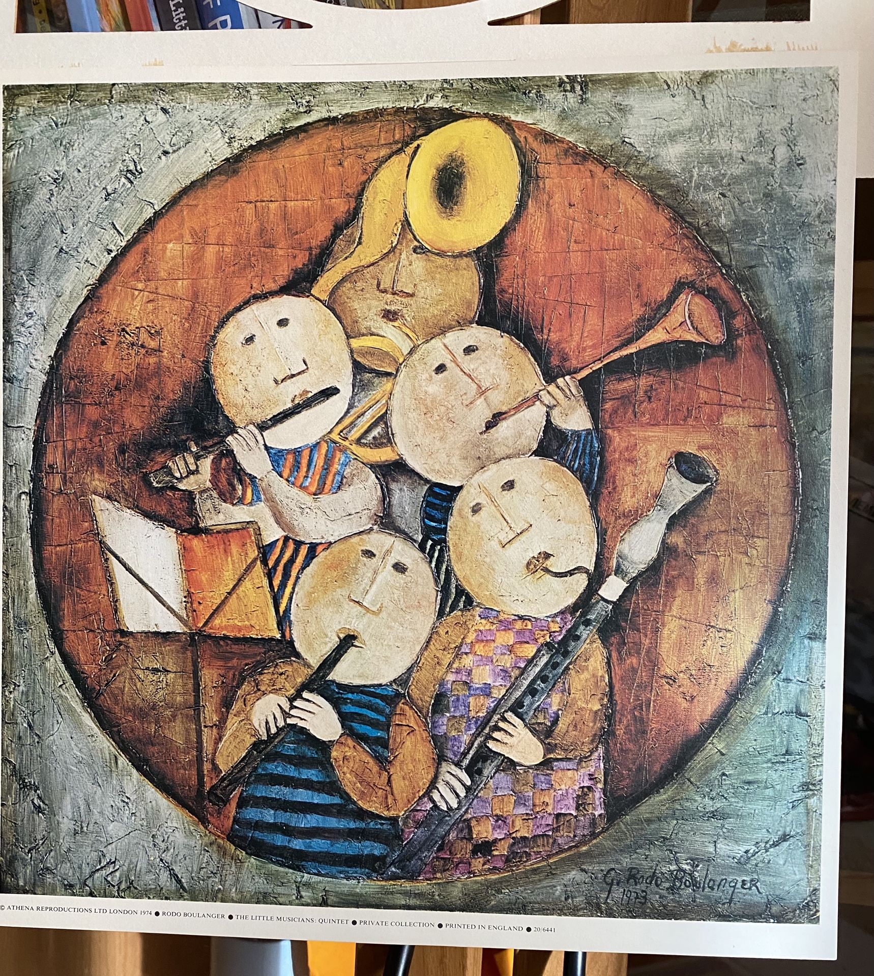 Graciela Rodo Boulanger 1974 Athena Of London Print