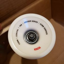 Brand new 72mm longboard/skateboard wheels, never ridden
