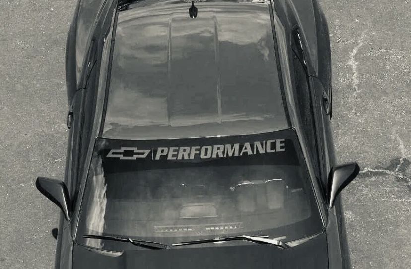 Chevrolet Performance Windshield Banner Decal Sticker New Custom 1PC OEM Camaro
