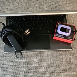 HP Laptop With Bluetooth Earphones