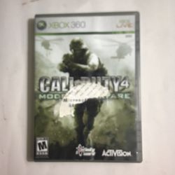 Call Of Duty 4 Complete CIB With Manual 