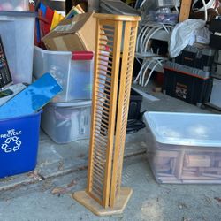 Estate Sale - Wood Holds 36 DVDs And 3 Larger Ones Make Offer