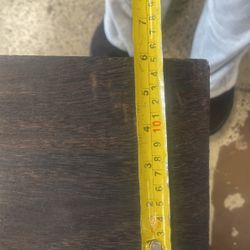 Dark Brown Floating Shelves 