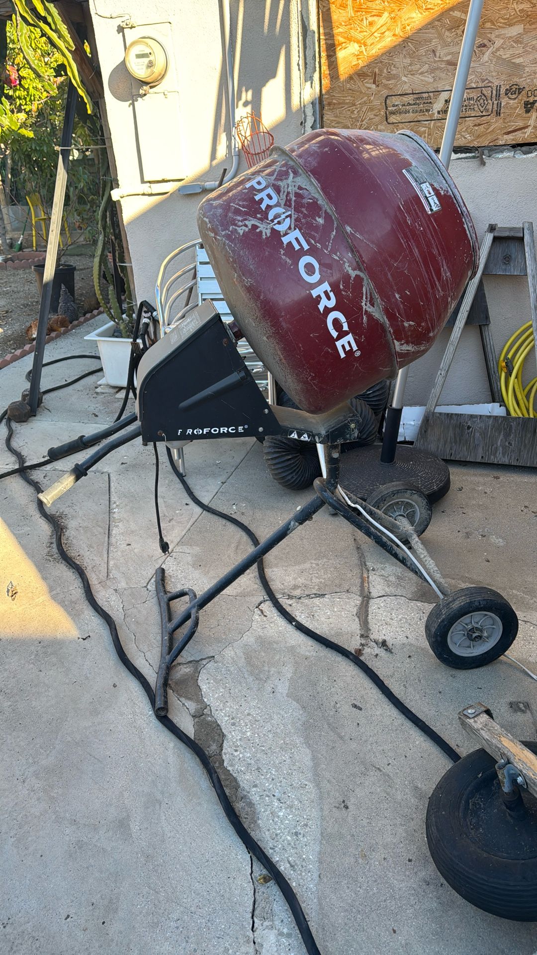 Rroforce Electric Cement Mixer