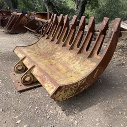 80” Excavator Rock Rake