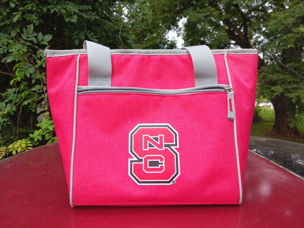 NC State Crosshatch 16 Can Cooler Tote