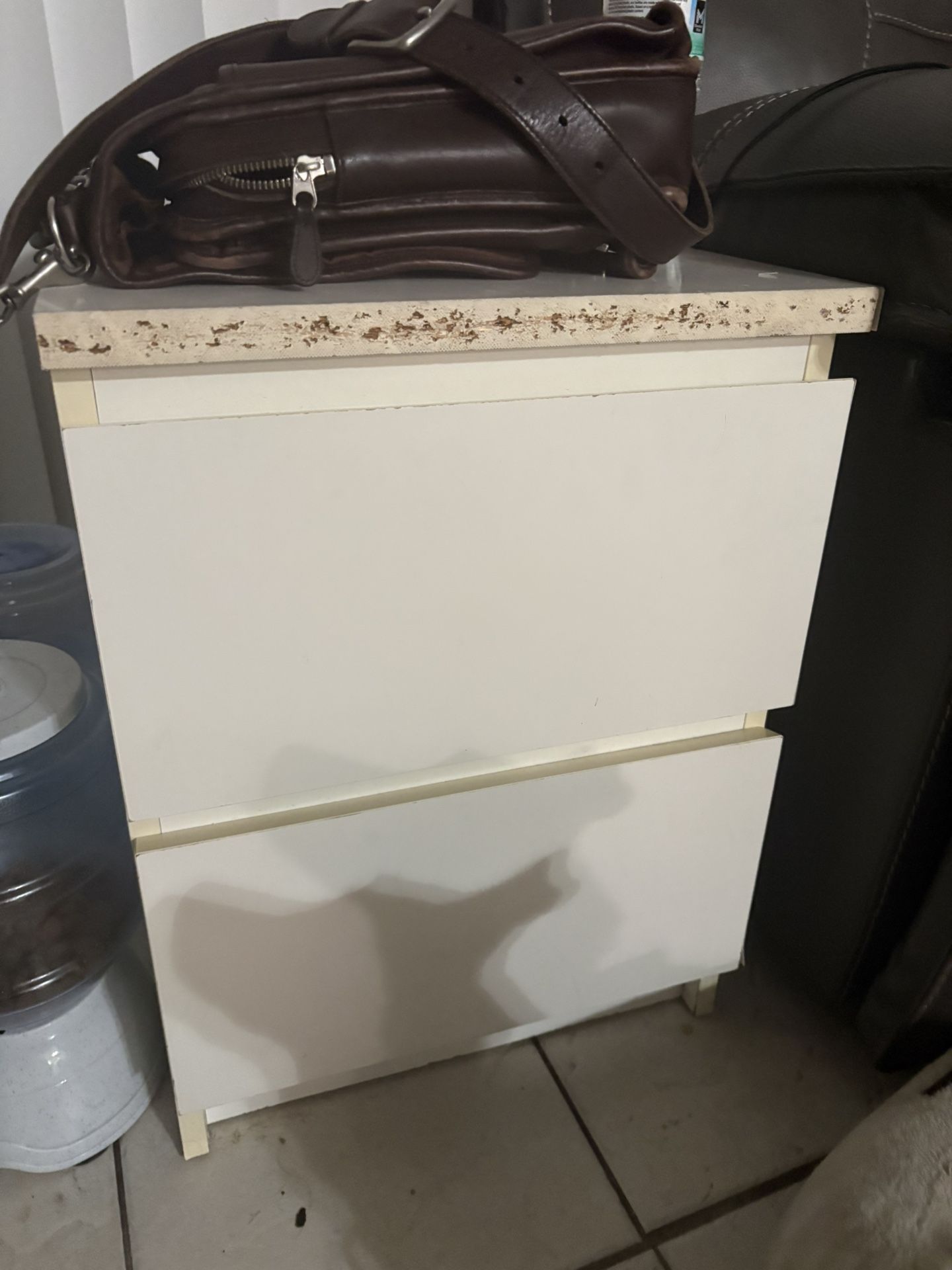 IKEA White Nightstand