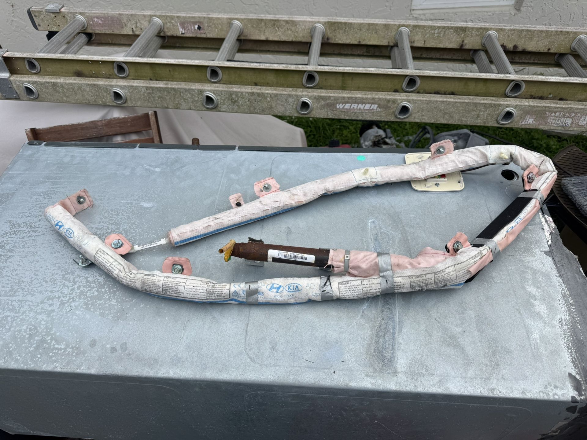 2017 Hyundai Elantra Curtain Bag Part