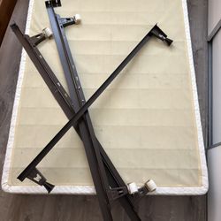 Full size Box spring & Metal frame