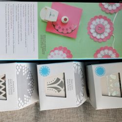 Martha Stewart Circle Edge Punch Starter Set & 3 Additional Punches