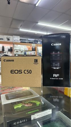 Canon EOS C50 Full-Frame Cinema Camera with 15-35mm f/2.8 L IS USM Lens Kit