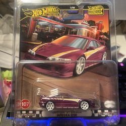 Hotwheels Premium Custom 01 Acura Integra Gsr