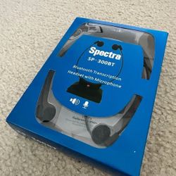 Spectra Bluetooth Transcription Headset