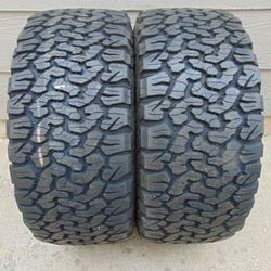 2 New Old Stock LT 33 12.50 18 BFGoodrich All Terrain T/A KO2 Tires 10PLY Date2022